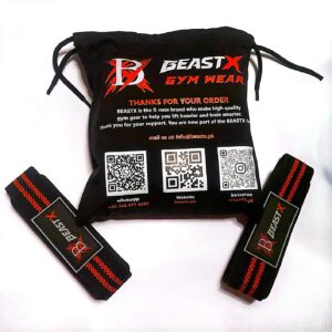BeastX silicon lifting straps for deadlift and gym grip Pakistan
