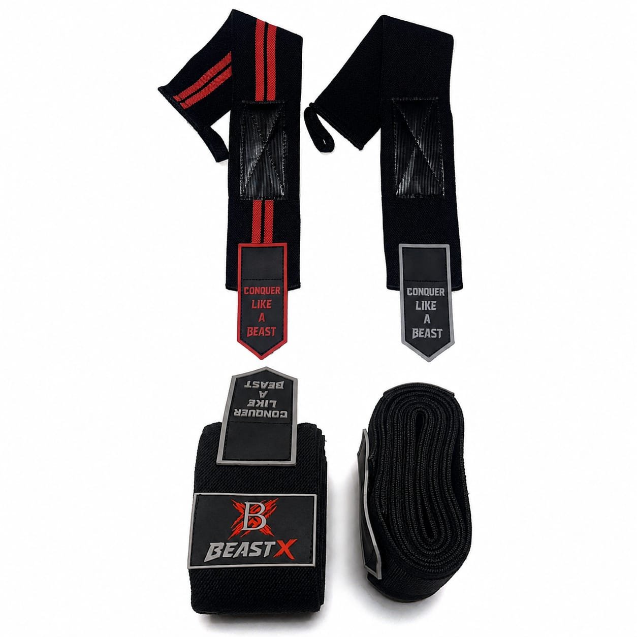 2026/07/1000241725.jpg BeastX joint protection combo - knee wraps and wrist wraps set Pakistan