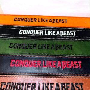 BeastX 10mm leather lever belt for deadlift and weightlifting in Pakistan