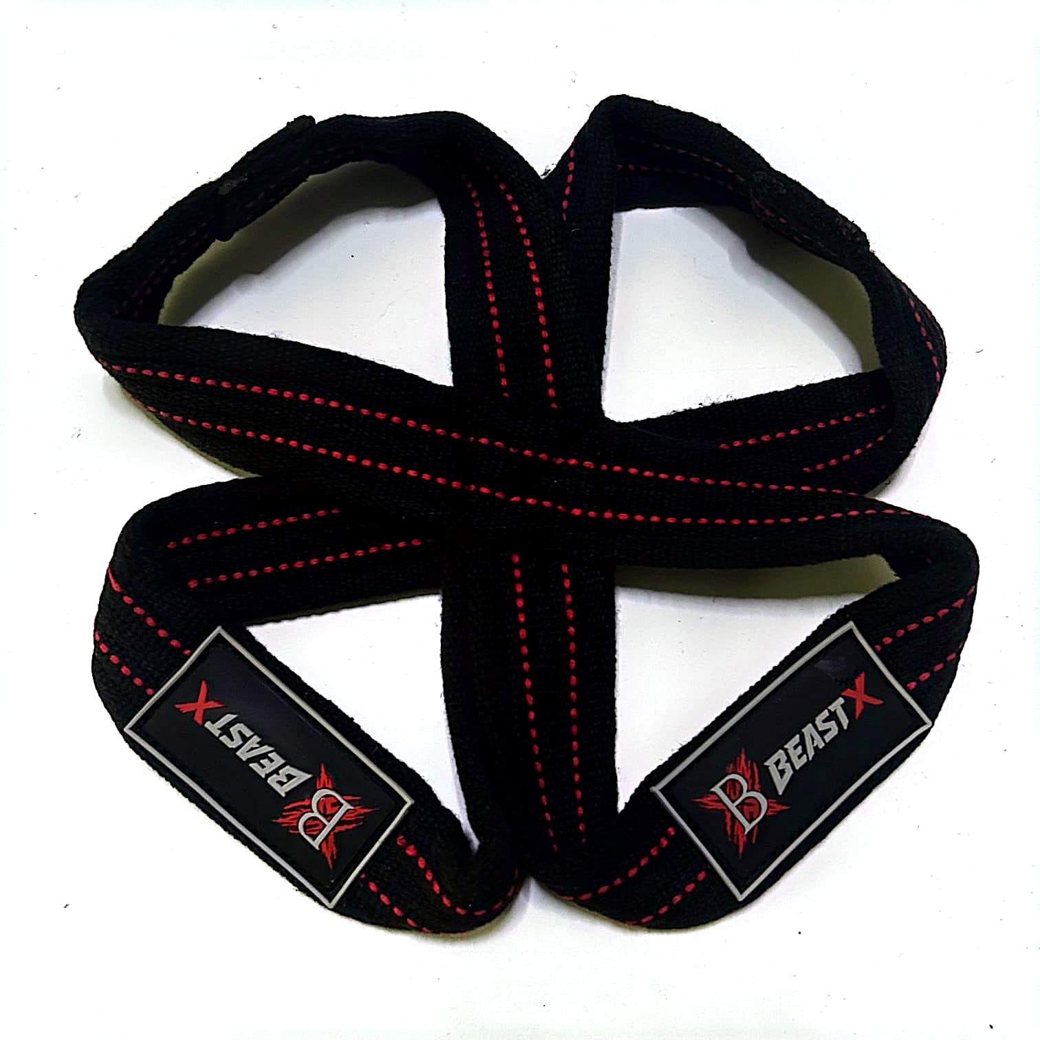 2026/07/1000241789.jpg BeastX figure 8 lifting straps for heavy deadlifts